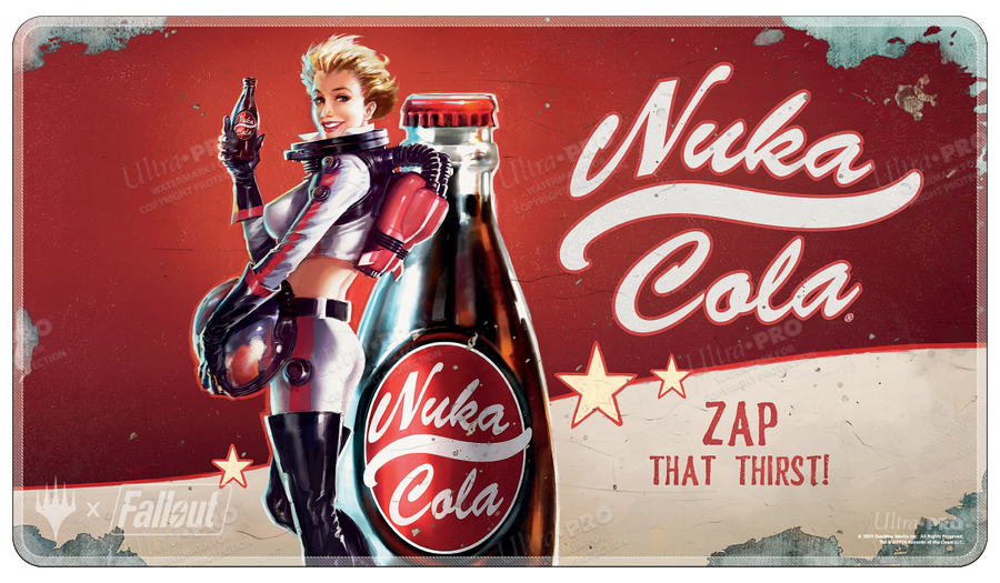 Ultra Pro 38332 Fallout â€“ Nuka Cola Holofoil Playmat (9255894909165)