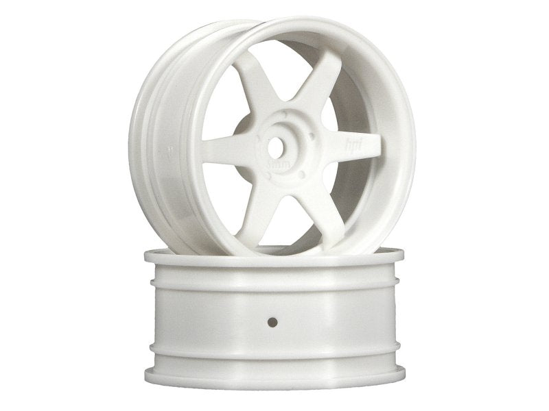 HPI Racing TE37 26mm White 1/10 Scale RC Wheel (4)