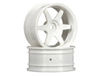 HPI Racing TE37 26mm White 1/10 Scale RC Wheel (4)