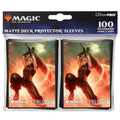 Ultra Pro MTG FINAL FANTASY 100 Count Deck Protector Sleeves Commander (Cloud, Ex-SOLDIER) - UP38701
