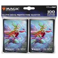 Ultra Pro MTG FINAL FANTASY 100 Count Deck Protector Sleeves Commander (Terra, Herald of Hope) - UP38703