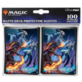 Ultra Pro MTG FINAL FANTASY 100 Count Deck Protector Sleeves (Bahamut and Ifrit) - UP38707