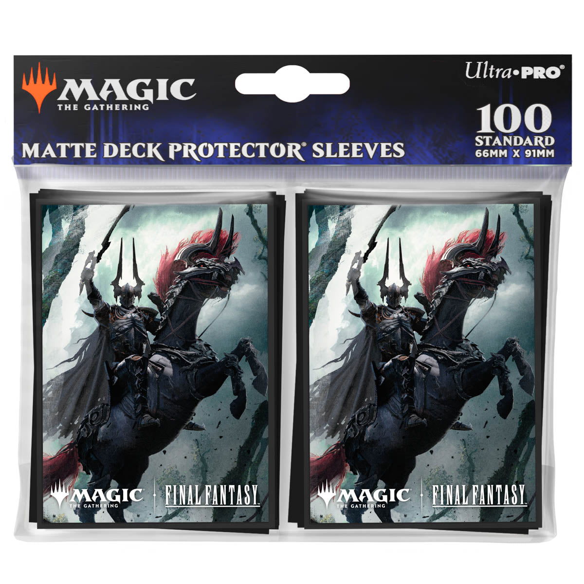 Ultra Pro MTG FINAL FANTASY 100 Count Deck Protector Sleeves (Summon: Primal Odin) - UP38708