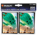 Ultra Pro MTG FINAL FANTASY 100 Count Deck Protector Sleeves (Jumbo Cactuar) - UP38713