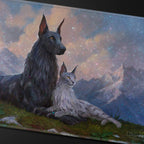 Ultra Pro UP38929 Commander Series Release 8 Holofoil Playmat Rin and Seri MtG