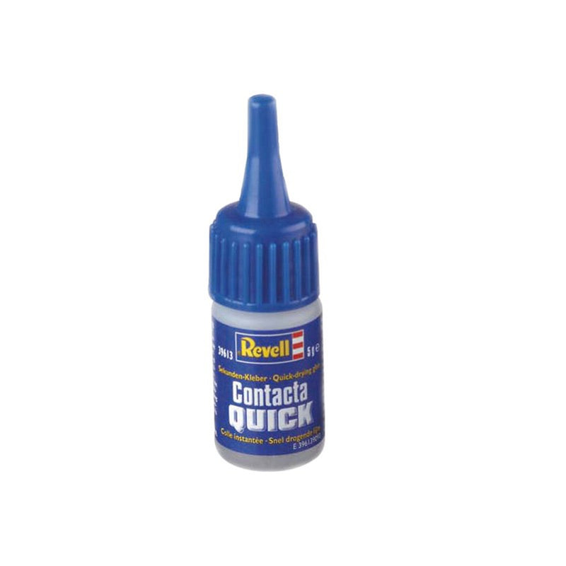 Revell 39613 Contacta Quick - Fast-Drying Glue Squeeze Bottle 5g
