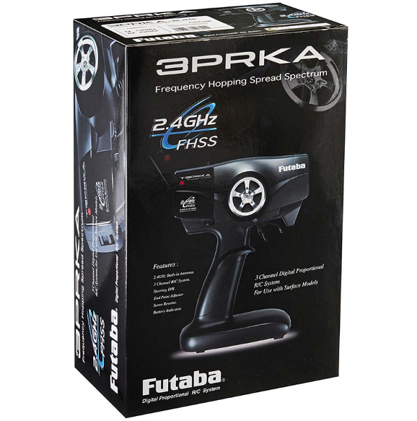 Futaba 3PRKA 2.4GHz FHSS 3-Channel Radio System w/R203GF Receiver (10909058695)