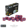Bolt Action 402616015 1/56 Bolt Action Dice Orders Dice Pack - Maroon (8949313994989)