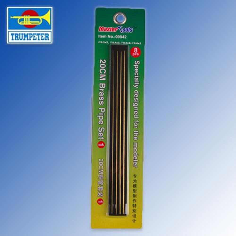 Trumpeter 09942 20cm Brass Pipe Set 1 (7816513323245)
