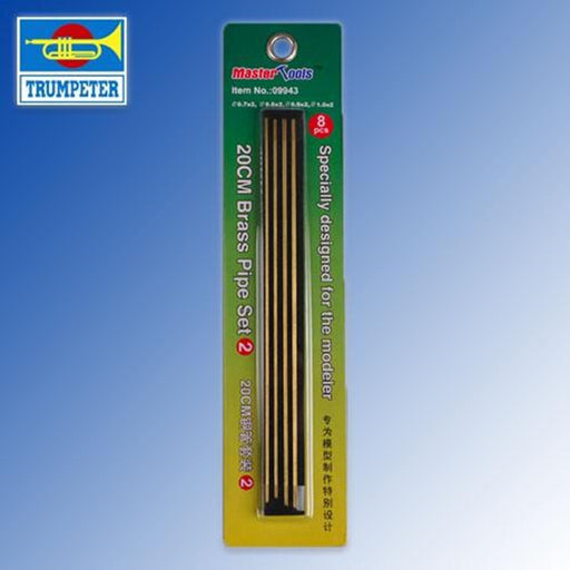 Trumpeter 09943 20cm Brass pipe Set 2 - Hobby City NZ