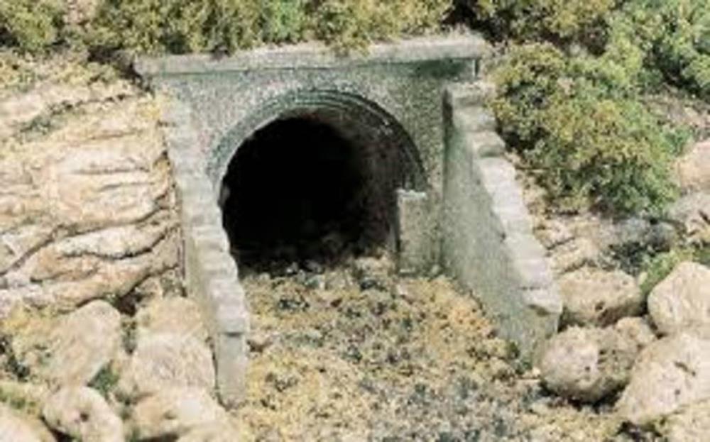 zWoodland Scenics C1163 CULVERTS MASONRY ARCH N (7540596113645)