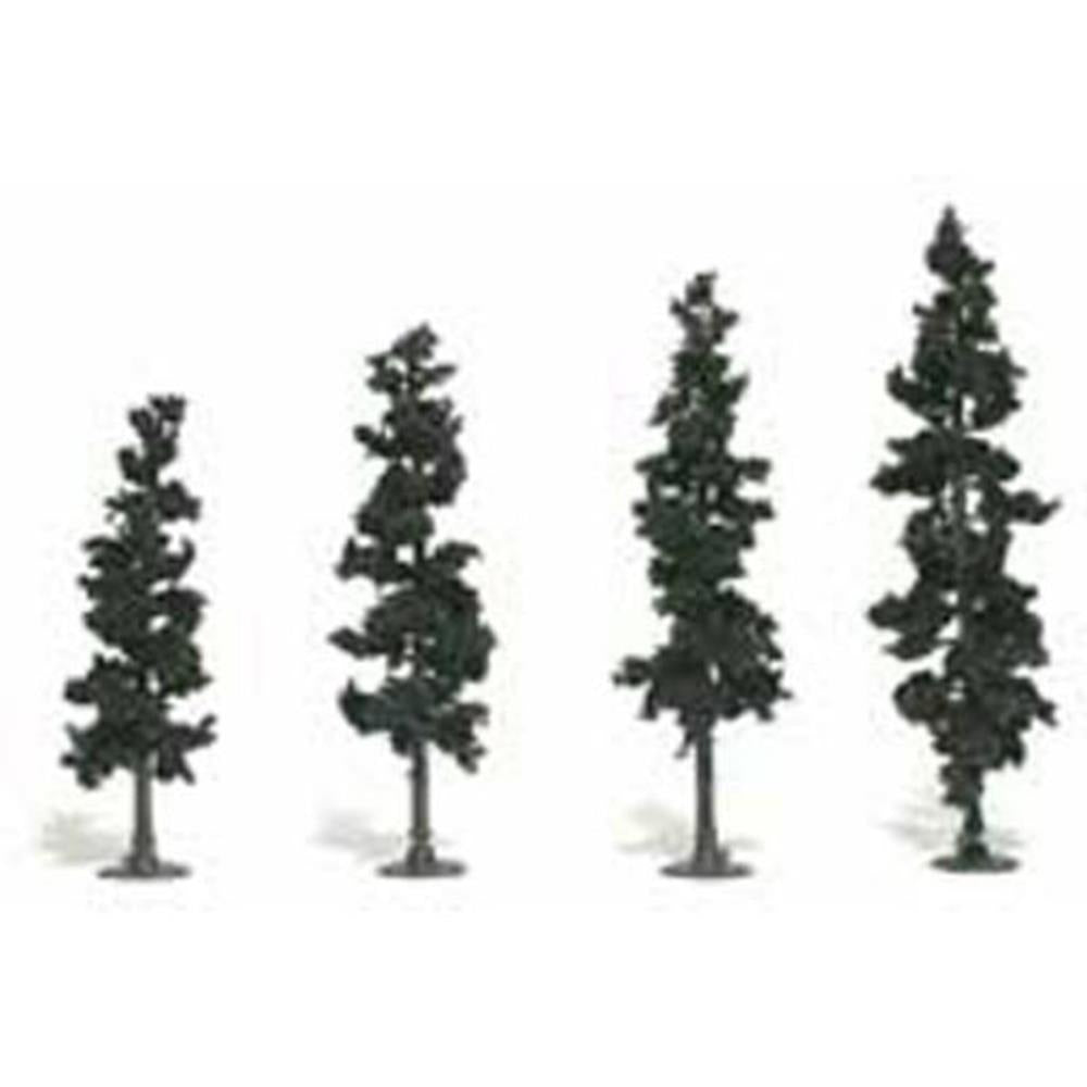 Woodland Scenics 24 PINE TREES 4-6INCHES CONN