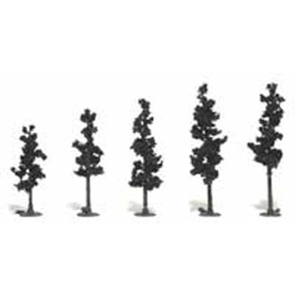 Woodland Scenics TR1104 42 PINE TREES CONIFER GREEN (8137505046765)