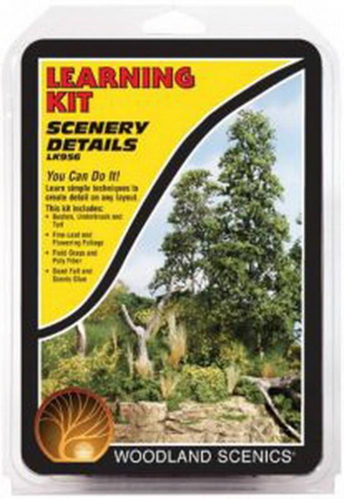 Woodland Scenics LK956 LEARNING KIT SCENERY DETAIL (7540618690797)