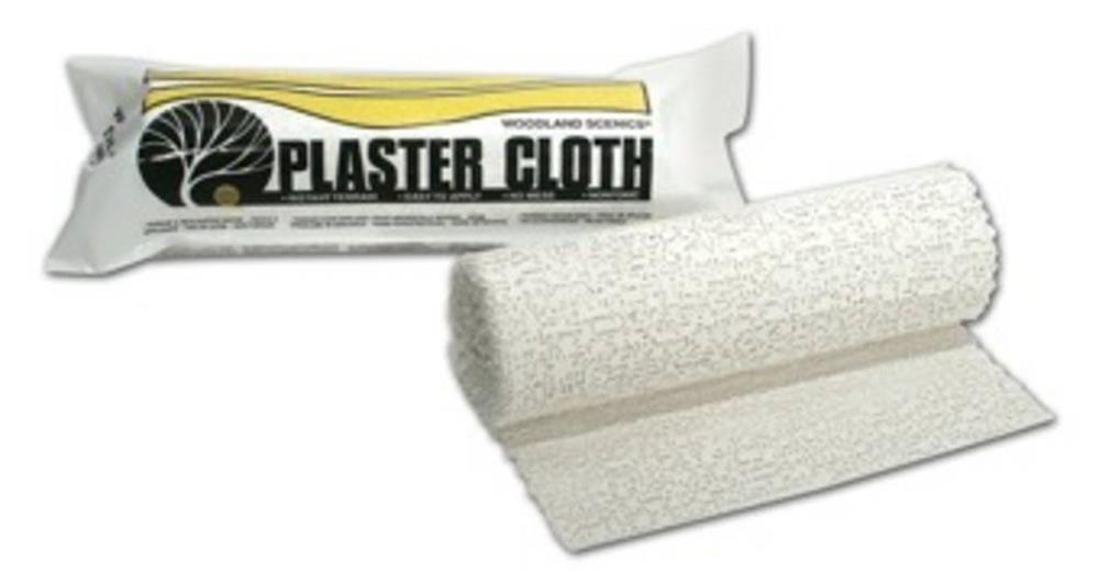 Woodland Scenics PLASTER CLOTH 8IN X 5YARDS