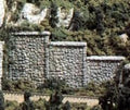Woodland Scenics C1161 RETAINING WALL RNDM STONE N (7540630618349)