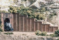 Woodland Scenics C1160 RETAINING WALL TIMBER N (7540630814957)