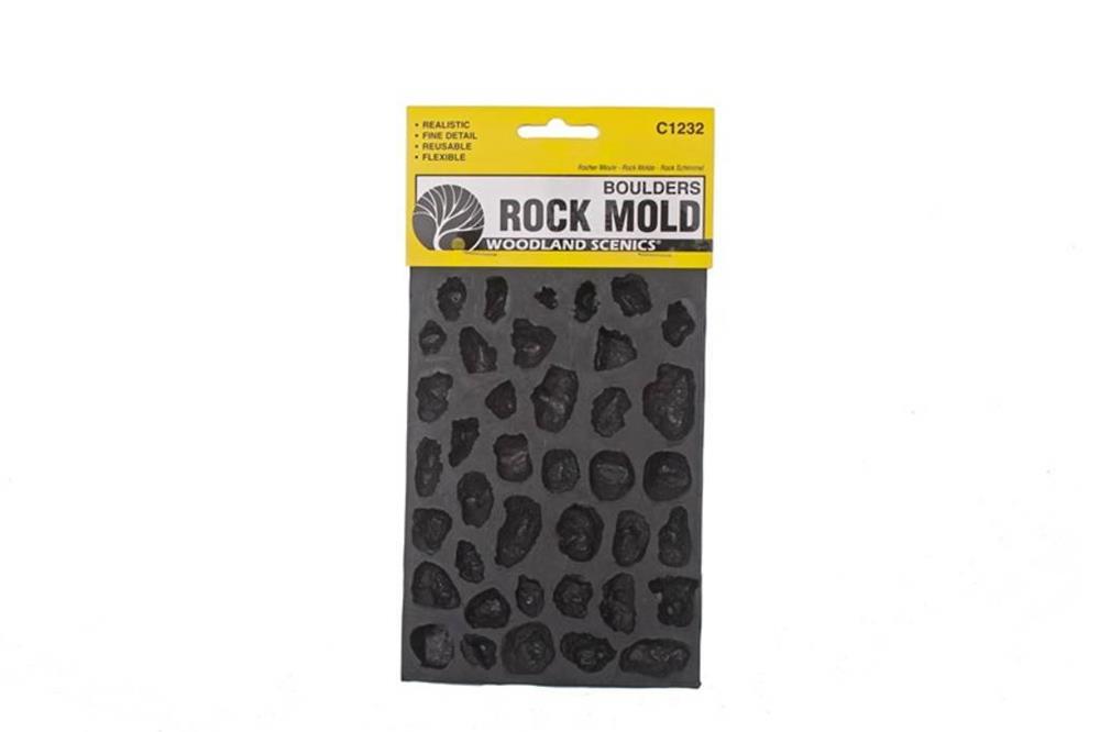 Woodland Scenics C1232 ROCK MOLDS BOULDERS (7540631634157)