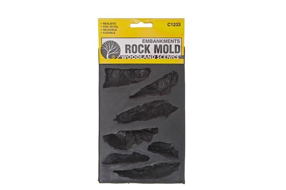 Woodland Scenics ROCK MOLDS EMBANKMENTS