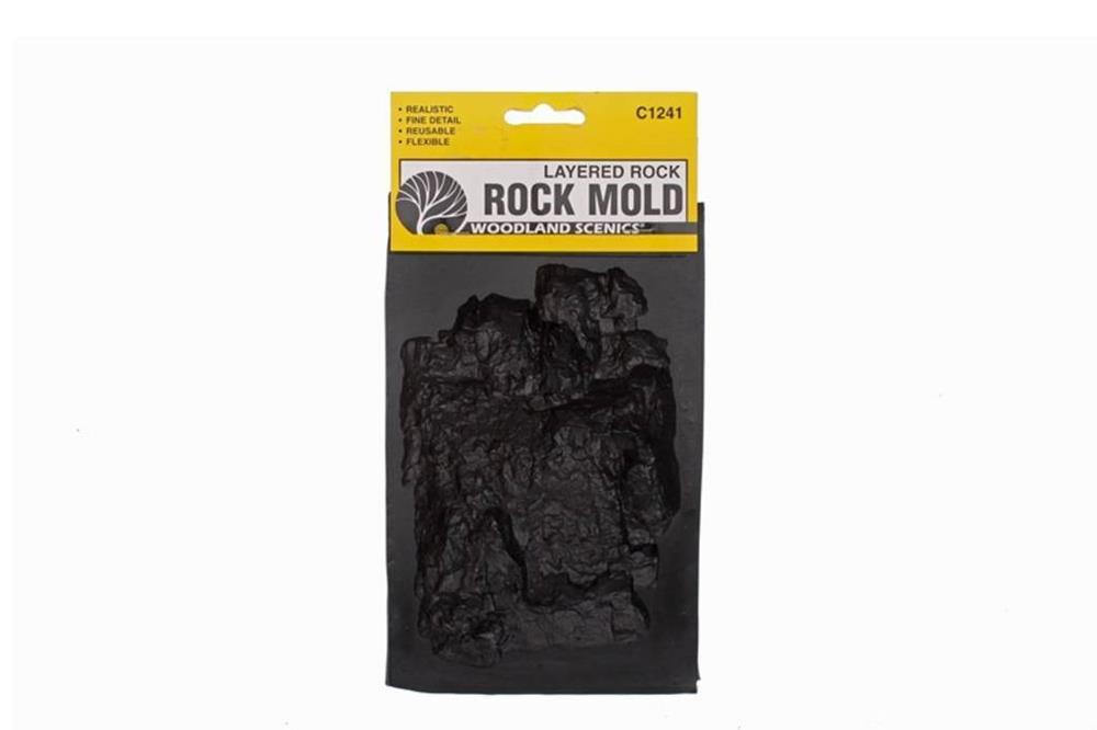 Woodland Scenics C1241 ROCK MOLDS LAYERED ROCK (7540632551661)