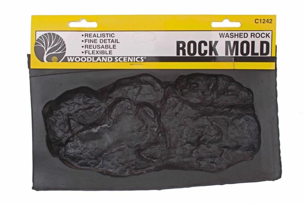 Woodland Scenics C1242 ROCK MOLDS WASHED ROCK (7540633338093)