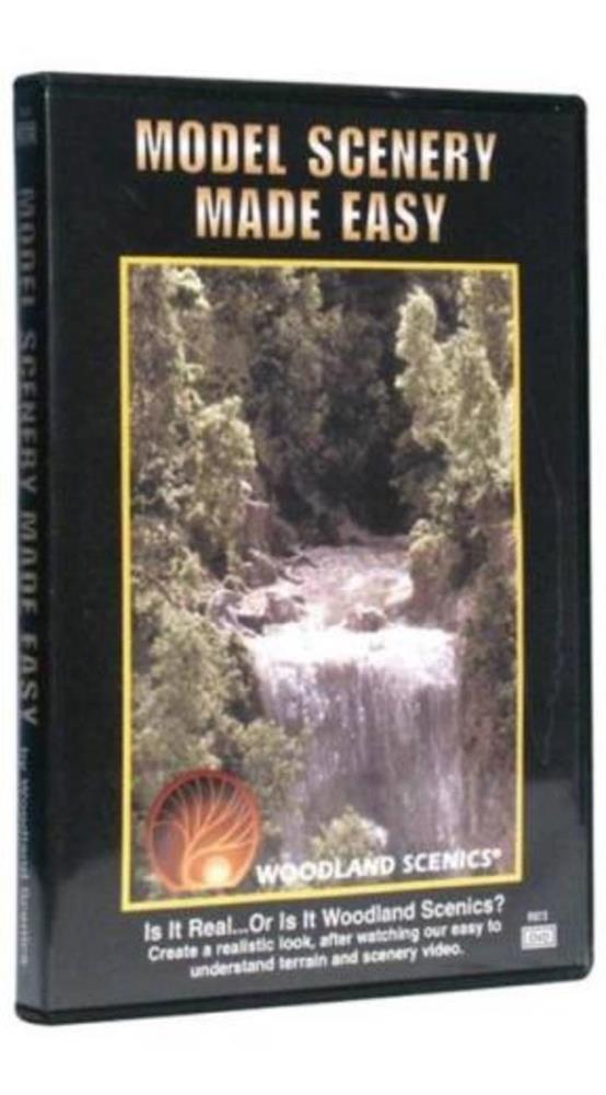 Woodland Scenics R973 SCENERY MADE EASY DVD (7540634058989)