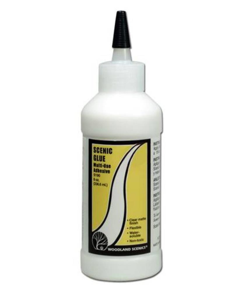 Woodland Scenics S190 SCENIC GLUE MULTI USE CLEAR (7540635140333)