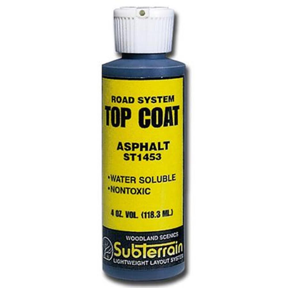 Woodland Scenics TOP COAT ASPHALT 4OZ