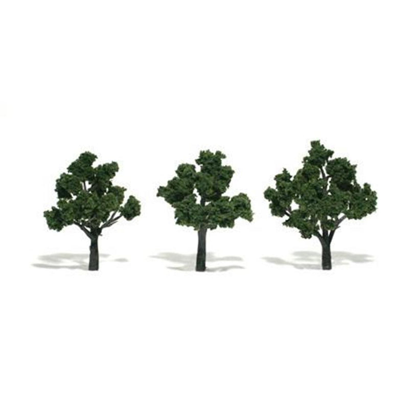 Woodland Scenics TR1507 TREES 3-4inch med green (3) - Hobby City NZ (7540642906349)