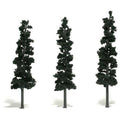 Woodland Scenics TREES CONIFER GRN 17-20CM 3PC