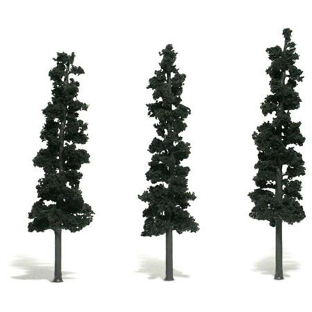 Woodland Scenics TREES CONIFER GRN 17-20CM 3PC