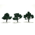 Woodland Scenics TREES DAR/GRN 7--10CM 3PCS