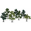 Woodland Scenics TREES DECIDIOUS 5-7IN 7PC