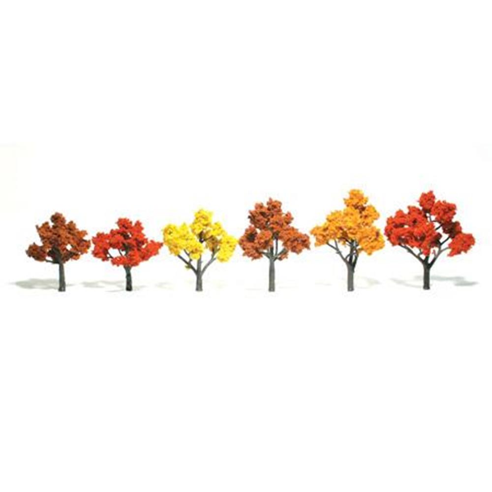 Woodland Scenics TR1541 TREES FALL MIX 7-12CM 6PC (7540644217069)