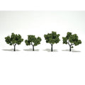 Woodland Scenics TREES LIGH/GRN 5--7CM 4PCS