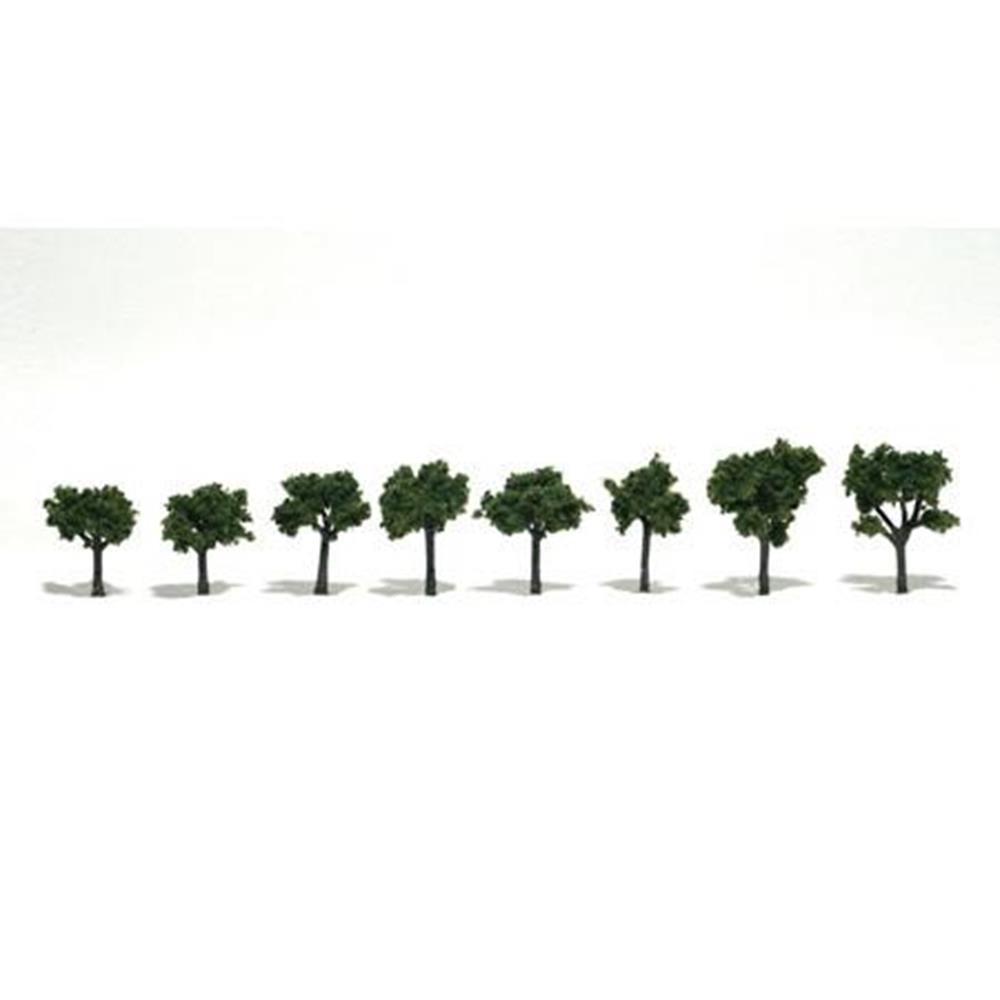 Woodland Scenics TREES MED/GRN 1-3CM 8PCS