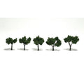 Woodland Scenics TREES MED/GRN 3-5CM 4PCS