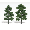 Woodland Scenics TREES MEDIUM GREEN 15-17CM 2PCS
