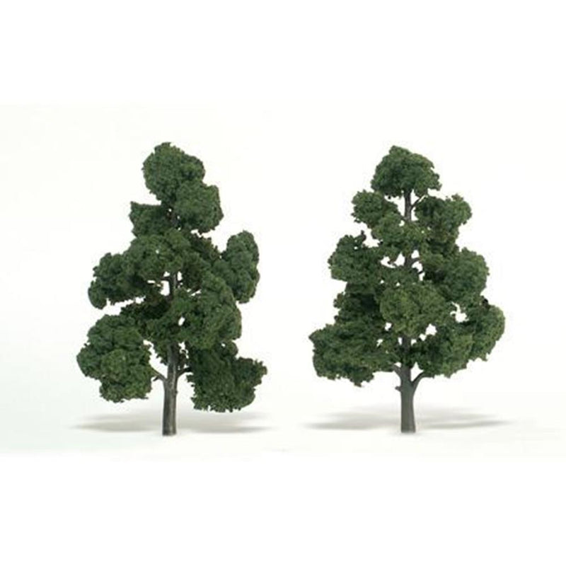 Woodland Scenics TR1518 TREES MEDIUM GREEN 17-20CM 2PCS - Hobby City NZ (7540645757165)