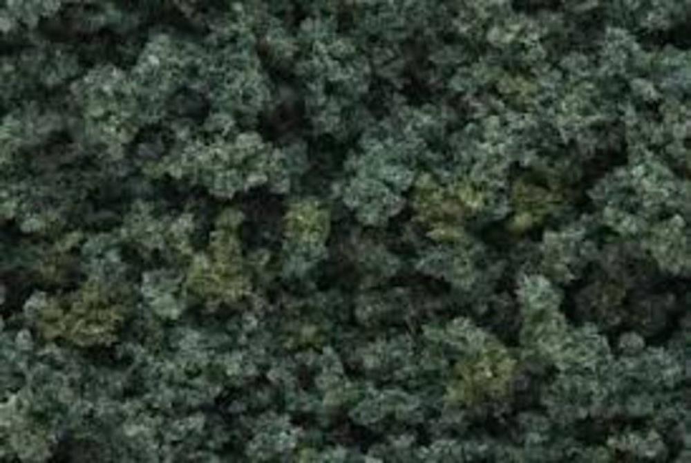 Woodland Scenics FC137 UNDERBRUSH CLU/FOLIAGE DK/GRN (7540648804589)