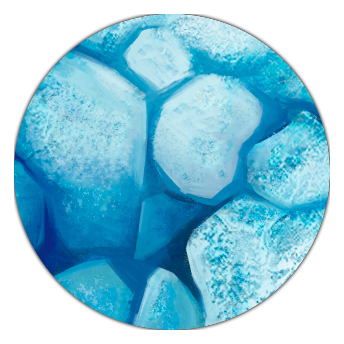 Monster Fight Club 20106 22X30 Ice / Tundra Game Mat (8826609074413)