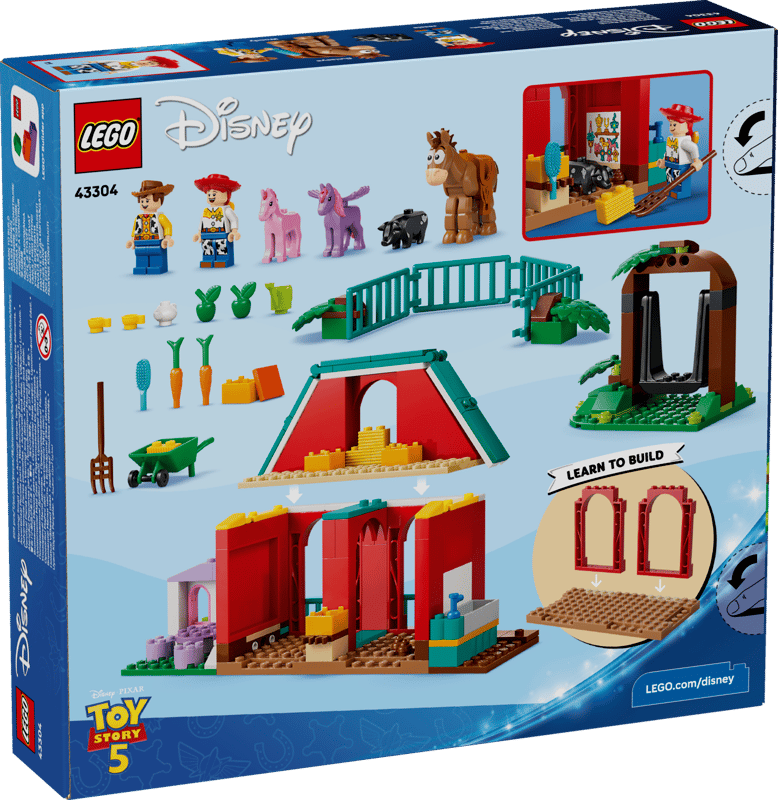 LEGO Disney Pixar Toy Story Blazes Horse Ranch 43304