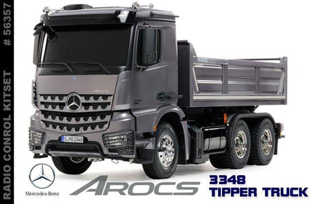 Tamiya 56357 RC Kit: 1/14 AROCS 3348 TIPPER TRUCK (8442887143661)