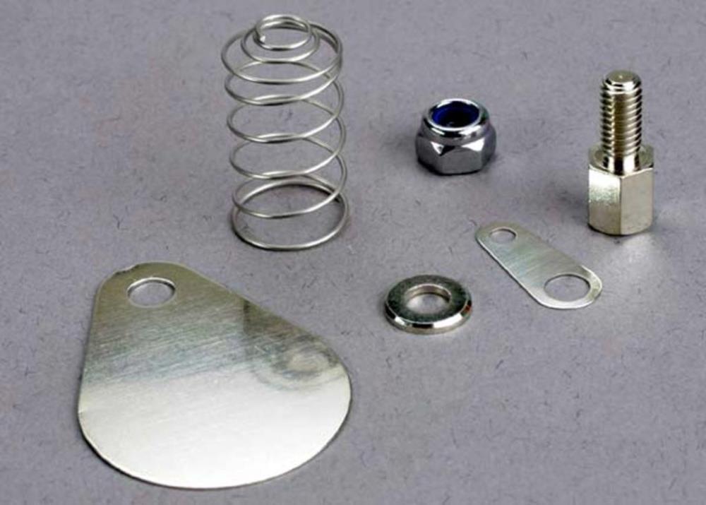 zTraxxas 1524 - Antenna Spring/ Connector Terminal/ Antenna Post With Washer & Nut/ Antenna Plate (769037991985)