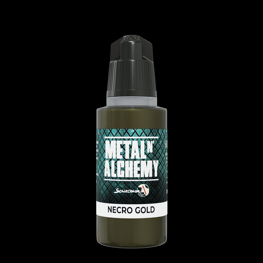 Scale 75 Scalecolor Metal n Alchemy Necro Gold 17ml
