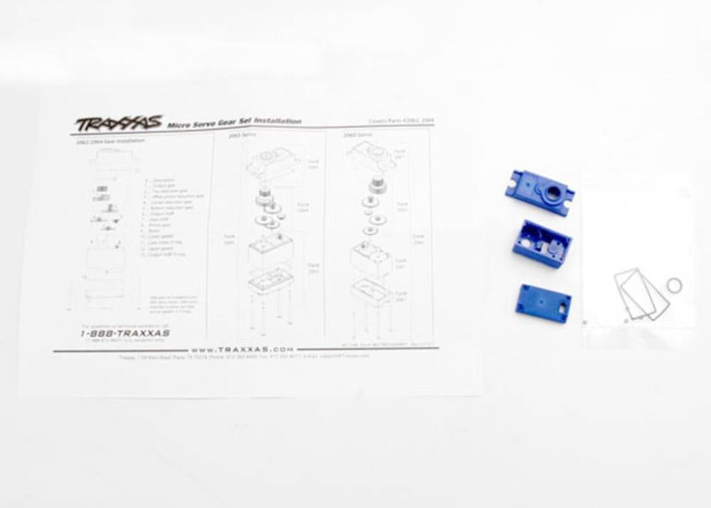 zTraxxas 2063 - Servo Case/Gaskets (For 2065 Waterproof Sub-Micro Servo (769042120753)