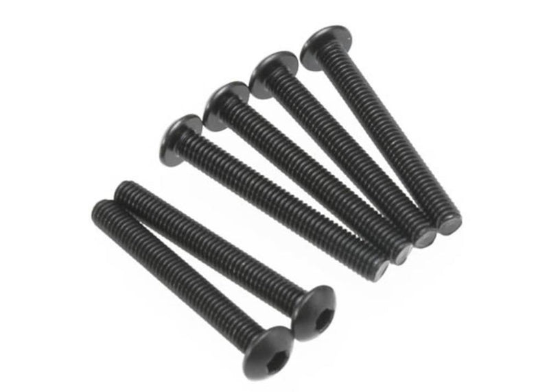 Traxxas 2591 - Screws 3x23mm button-head machine (hex drive) (6) - Hobby City NZ