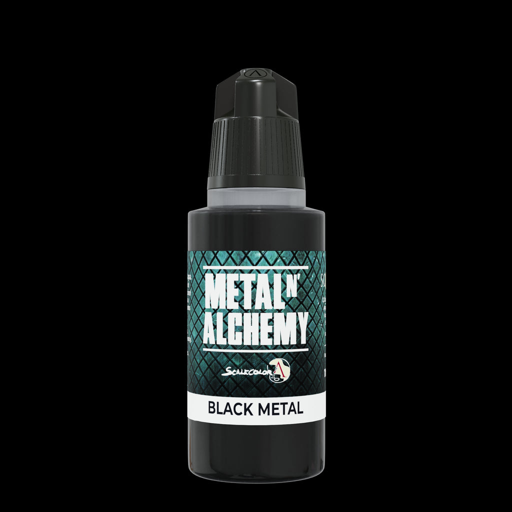 Scale 75 Scalecolor Metal n Alchemy Black Metal 17ml