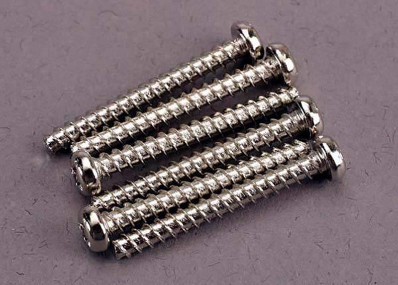 zTraxxas 2680 - Screws 3x25mm Roundhead Self-Tapping (6)