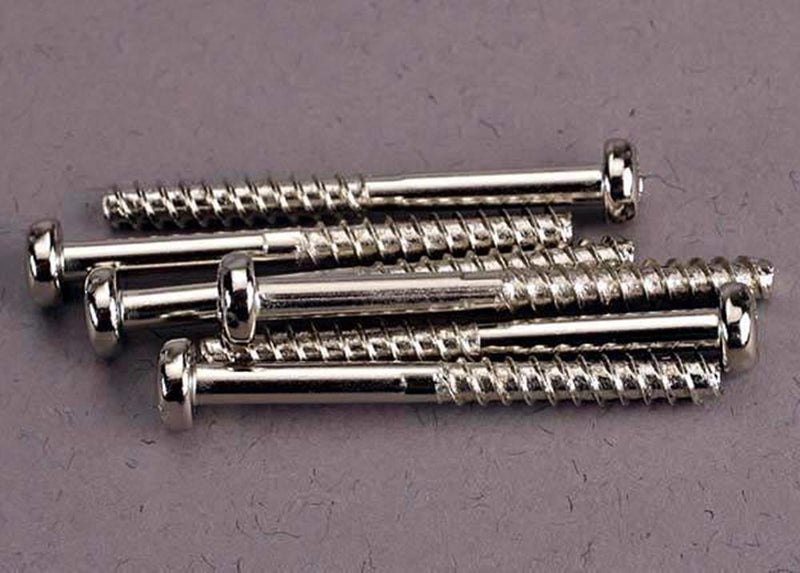 zTraxxas 2681 - Screws 3X30Mm Roundhead Self-Tapping (6) - Hobby City NZ